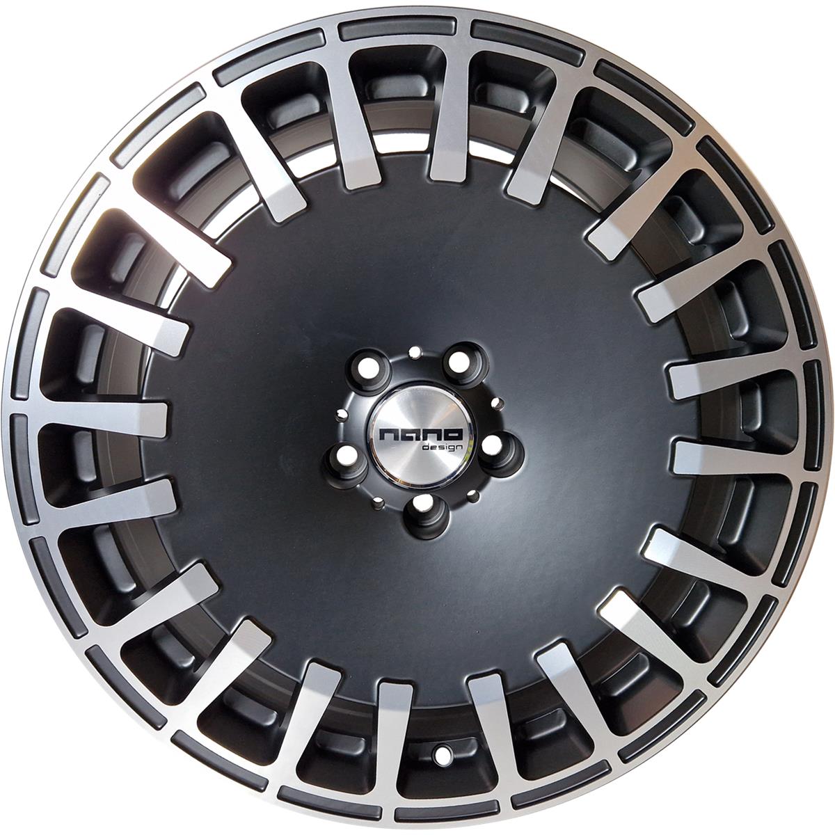 Nano 3S189 Matt Black 9,5x19 5/112 ET40 CB66,6 POISTO 60°