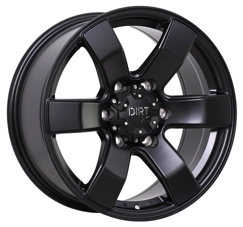 D22 Flatblack 7,5x16 6/139,7 ET40 CB93.1 60°