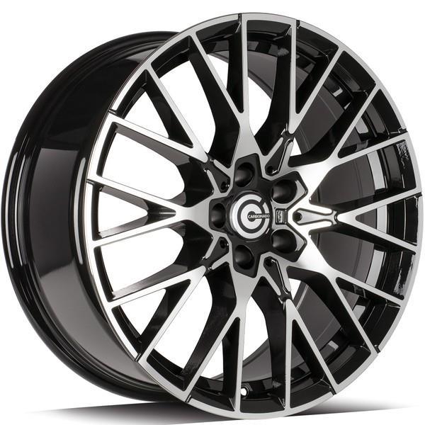 Illusion Black Front Polished 8x18 5/112 ET30 CB66.5 60°