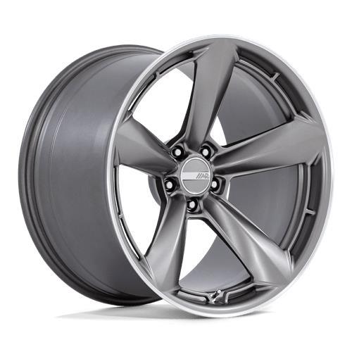 TTF MATTE ANTHRACITE W/ MACHINED LIP 12x20 5/115 ET6 CB72.6 60°