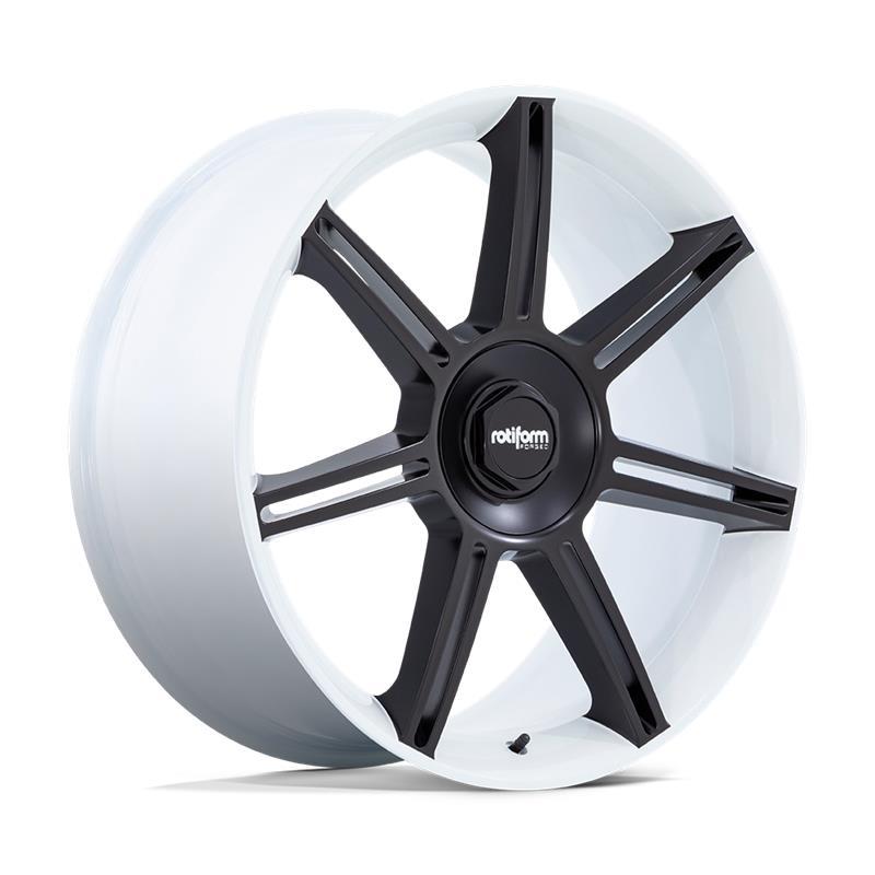 FRA GLOSS WHITE W/ M-BLACK SPOKES 10x22 5/130 ET56 CB71.5 60°