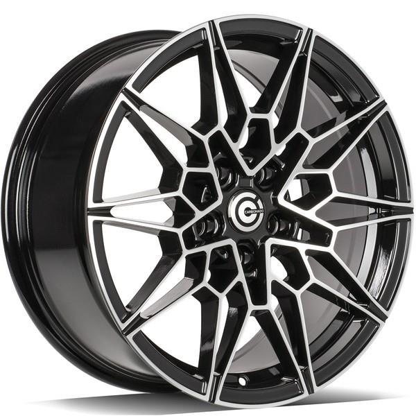 Solid Black Front Polished 8x18 5/120 ET30 CB72.6 60°
