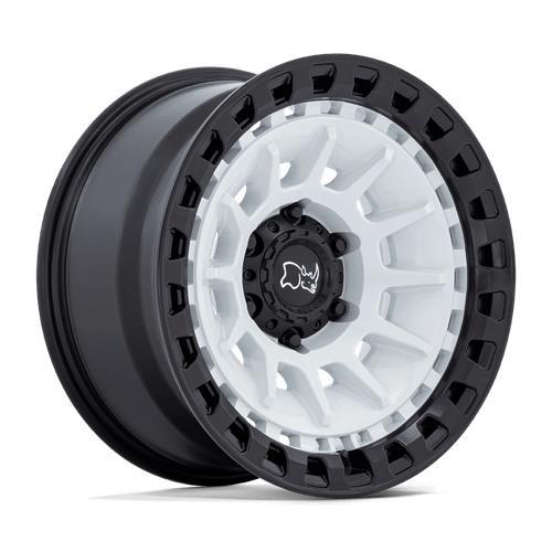 BARRAGE GLOSS WHITE ON MATTE BLACK 8,5x17 5/127 ET-10 CB71.5 60°