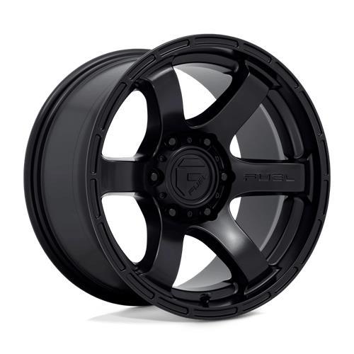 D766 RUSH SATIN BLACK 9x18 6/135 ET20 CB87.1 60°
