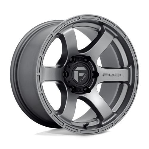 D767 RUSH MATTE GUN METAL 9x18 6/139,7 ET1 CB106.1 60°