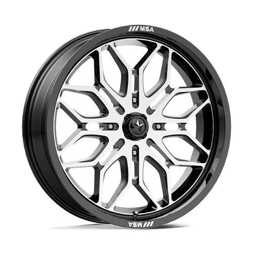 M47 SNIPER GLOSS BLACK MACHINED 7x18 4/110 ET10 CB86.0 60°