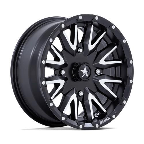 M49 CREED MATTE BLACK MACHINED 7x14 4/137 ET10 CB96.0 60°