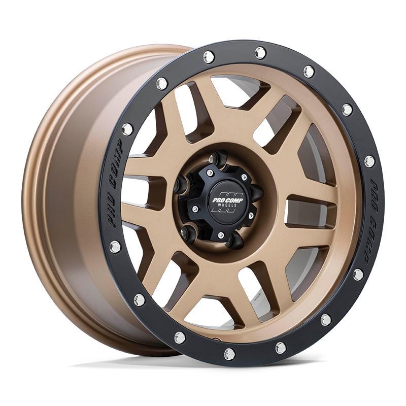 PA41 PHASER MATTE BRONZE W/ BLACK LIP 9x17 5/127 ET-6 CB83.1 60°
