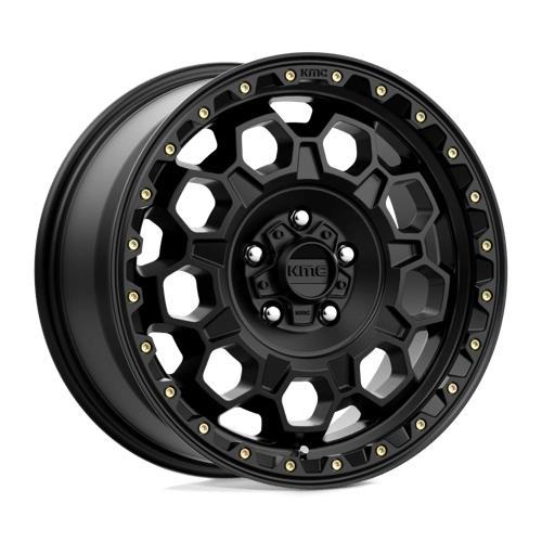 KM545 TREK SATIN BLACK 8x17 5/108 ET38 CB72.6 60°