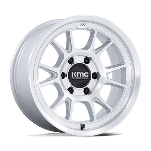 KM729 RANGE GLOSS SILVER W/ MACHINED FACE 8,5x17 5/127 ET-10 CB71.5 60°