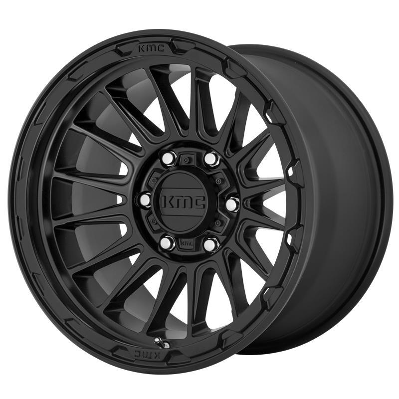 KM542 IMPACT SATIN BLACK 8x17 5/108 ET38 CB72.6 60°