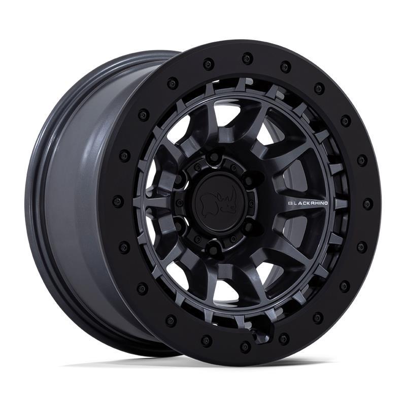 BR016 TUSK MATTE GUNMETAL 8,5x17 5/127 ET-10 CB71.5 60°