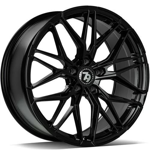 SCF-J Black Glossy 8x18 5/112 ET35 CB66.5 60°
