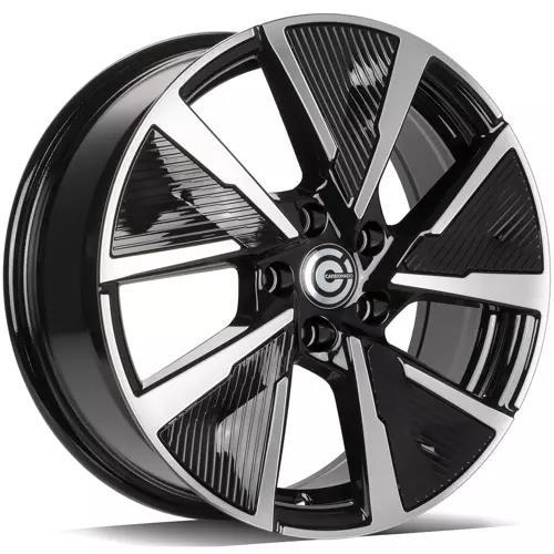 MONTPELLIER Black Front Polished 7x17 5/108 ET45 CB67.1 60°