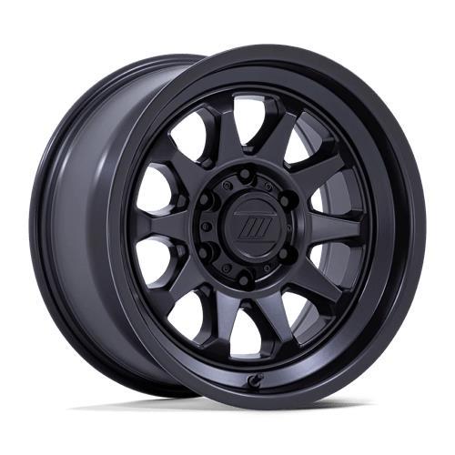 PA203 BEACON MATTE BLACK 8,5x17 5/127 ET0 CB71.5 60°
