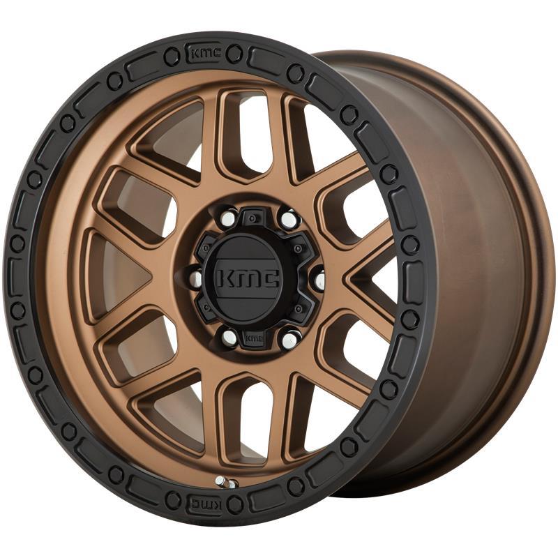 KM544 MESA MATTE BRONZE W/ BLACK LIP 9x18 5/150 ET25 CB110.1 60°