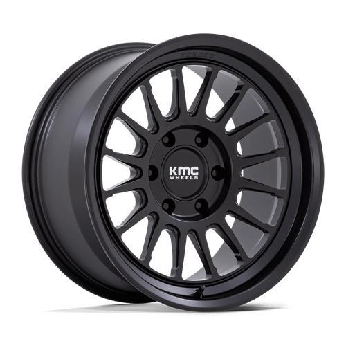 KM447 IMPACT FORGED MONOBLOCK SATIN BLACK 8,5x17 6/139,7 ET-10 CB106.1 60°