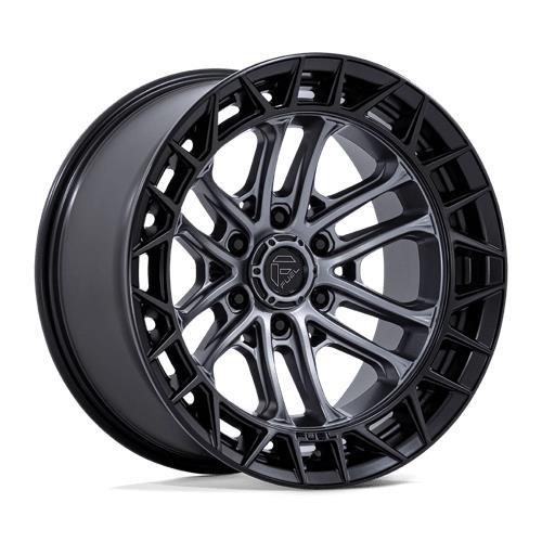 FC874 CELSIUS MATTE GUNMETAL W/ MATTE BLACK LIP 9x17 6/139,7 ET-12 CB106.1 60°