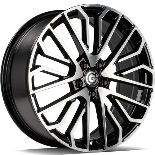 Brilliant Black Front Polished 8x19 5/112 ET45 CB66.5 60°