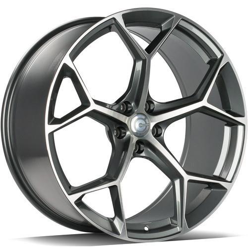 Fancy Anthracite Front Polished 8,5x19 5/112 ET30 CB66.5 60°