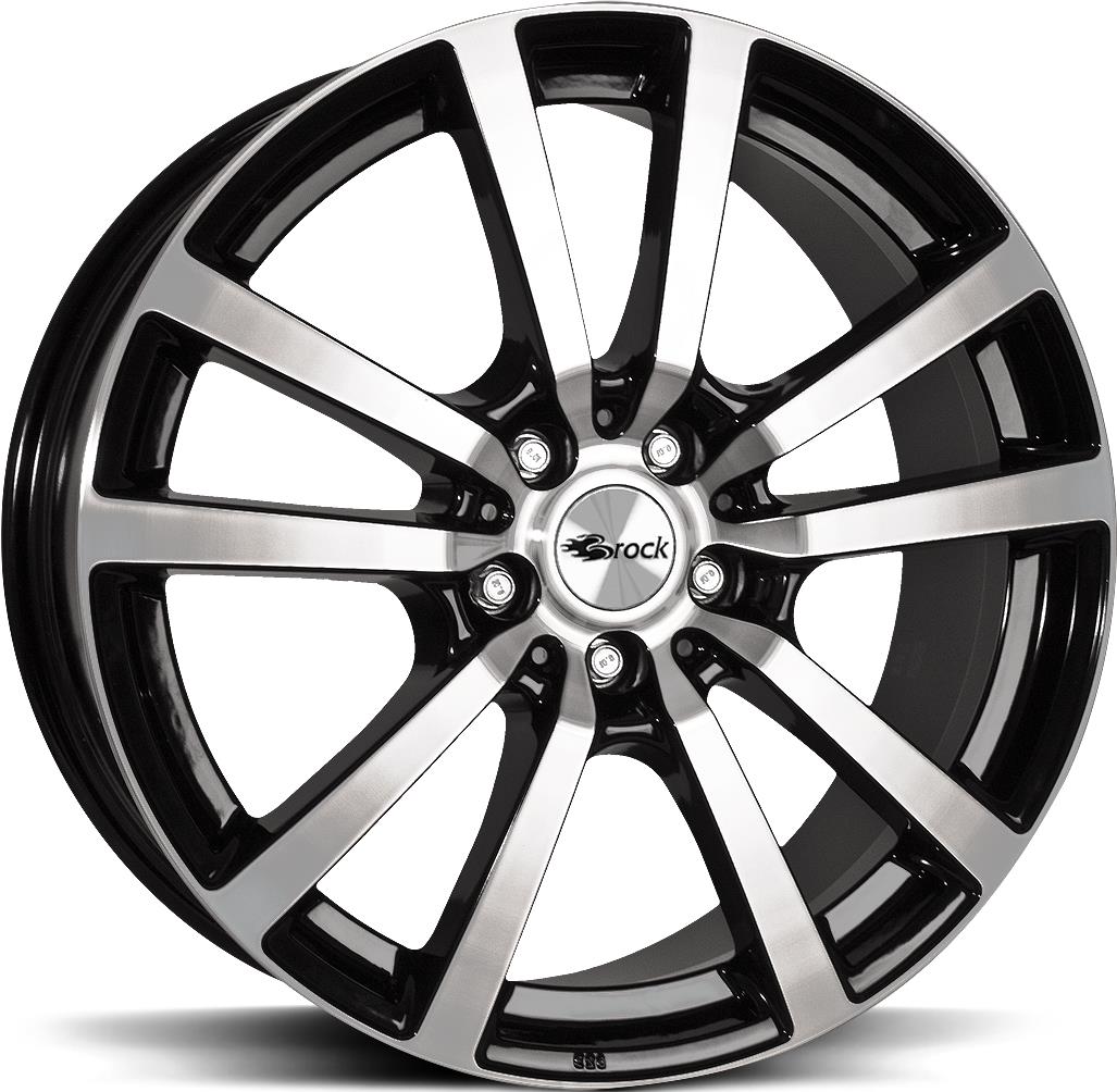 BROCK Rc25 Black Full Pol 7,5x18 5/112 ET56 CB66.6
