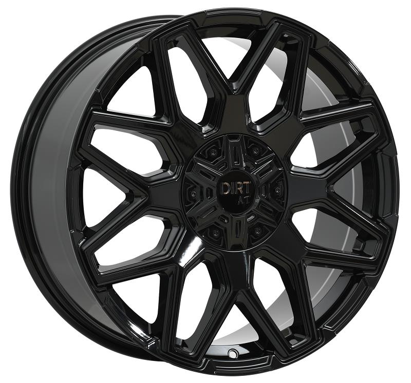 D212 Glossblack 8,5x20 6/135/139,7 ET40 CB106.1 60°