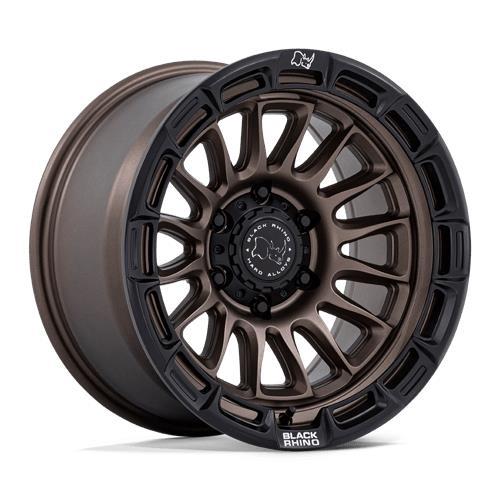 BR025 RIVAL BURNT BRONZE W/ MATTE BLACK LIP 9x20 6/135 ET1 CB87.1 60°