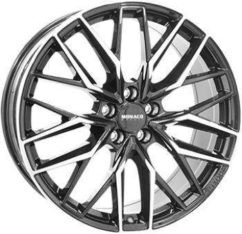GPX Black Polished 8x18 5/108 ET52 60°