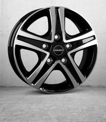 CWD Gloss Black Polished 6x16 5/130 ET68 60°