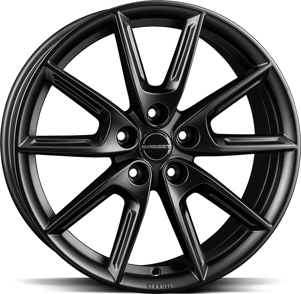 BORBET LX19 Black Matt 8x19 5/112 ET40 CB66.5 60°