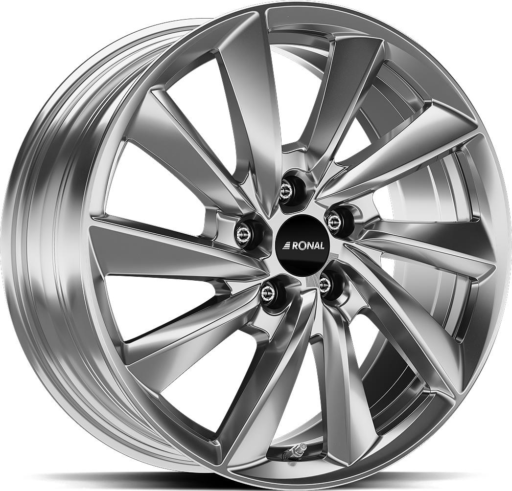 RONAL R70 Platinum Silv 7,5x18 5/108 ET50 CB76.0 60°