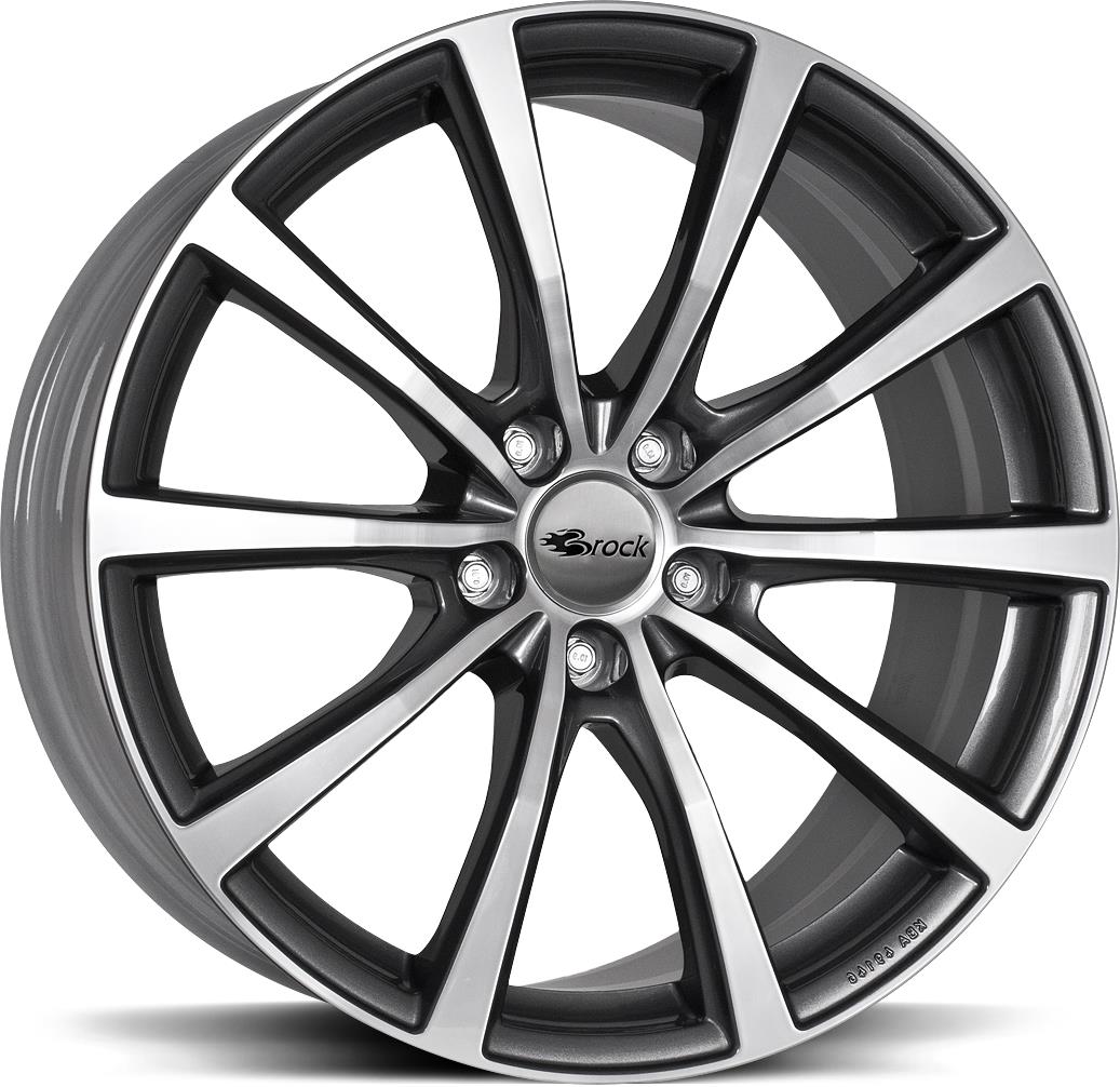 BROCK B32 Titan Metal 8,5x18 5/114,3 ET38 CB64.2 60°