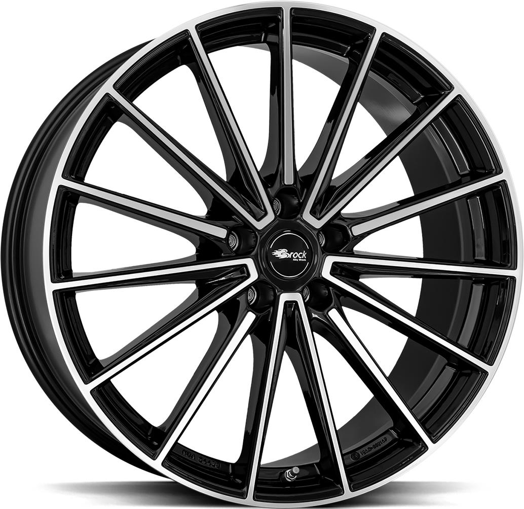 BROCK B43 Black Full Pol 8,5x20 5/114,3 ET53.5 CB67.1 60°