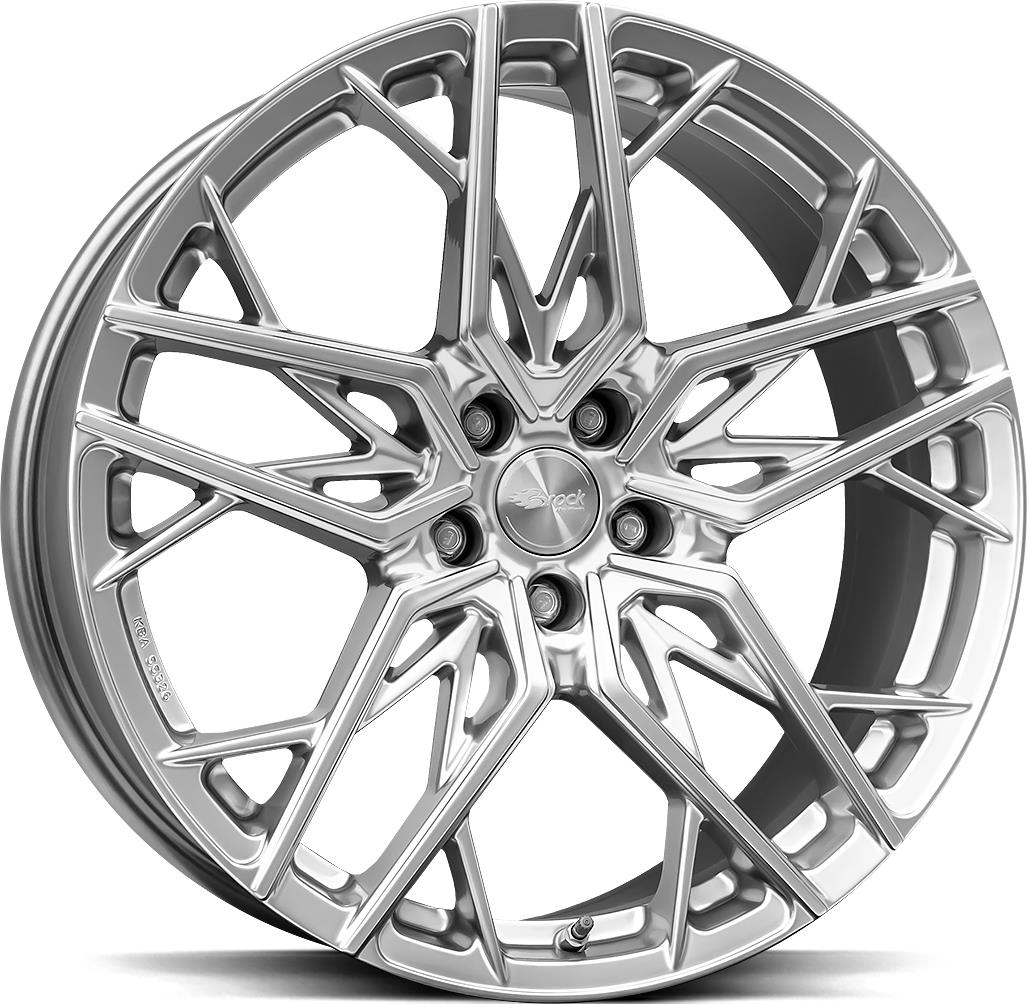 BROCK B44 Hyper Silv 8x18 5/120 ET34 CB72.6 60°