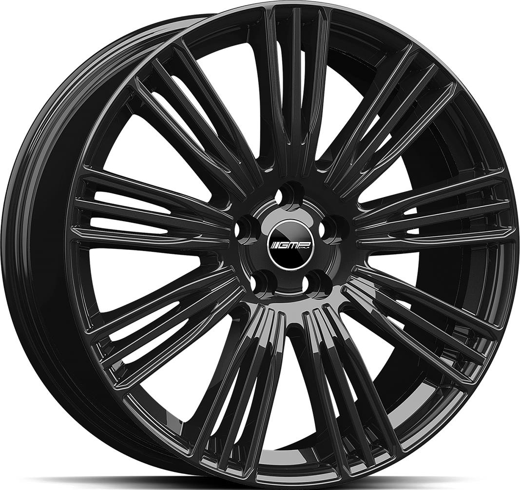 GMP Coventry Gloss Black 9,5x22 5/120 ET49 CB72.6 Flat