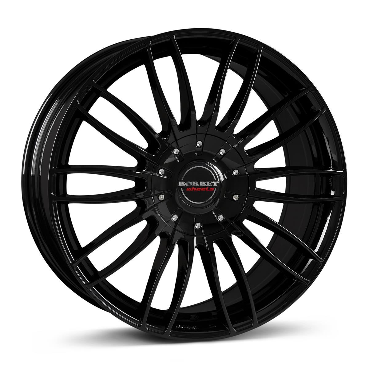 BORBET CW3 Black Gloss 7,5x18 5/118 ET53 CB71.1 60°