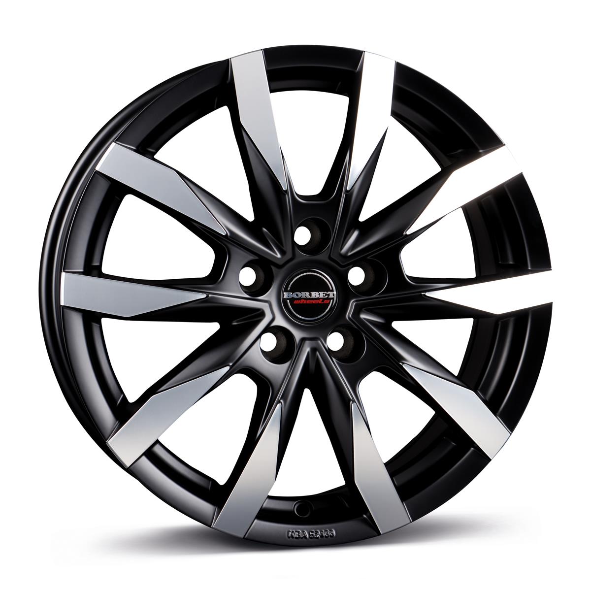 BORBET CW5 Black Pol Matt 7,5x18 5/120 ET53 CB65.1