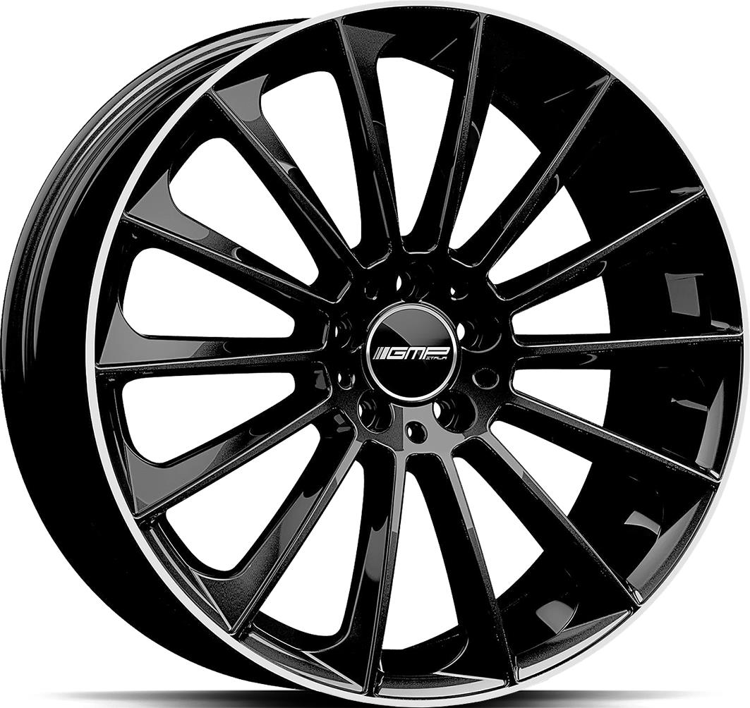 GMP Stellar Black Diam Lip 10x22 5/130 ET35 CB84.1 R14