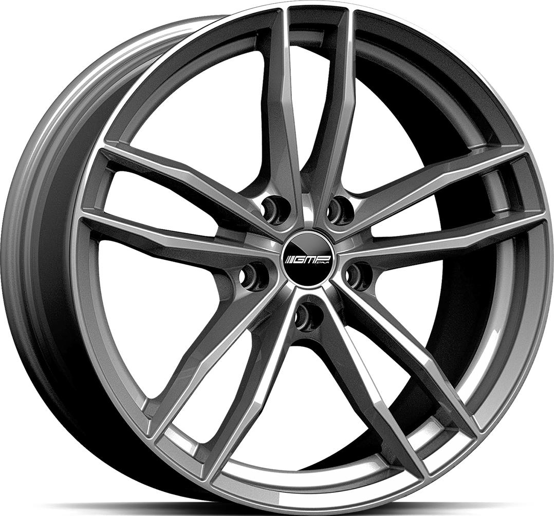 GMP Swan Gloss Anthracite 8x19 5/114,3 ET35 CB64.1 60°