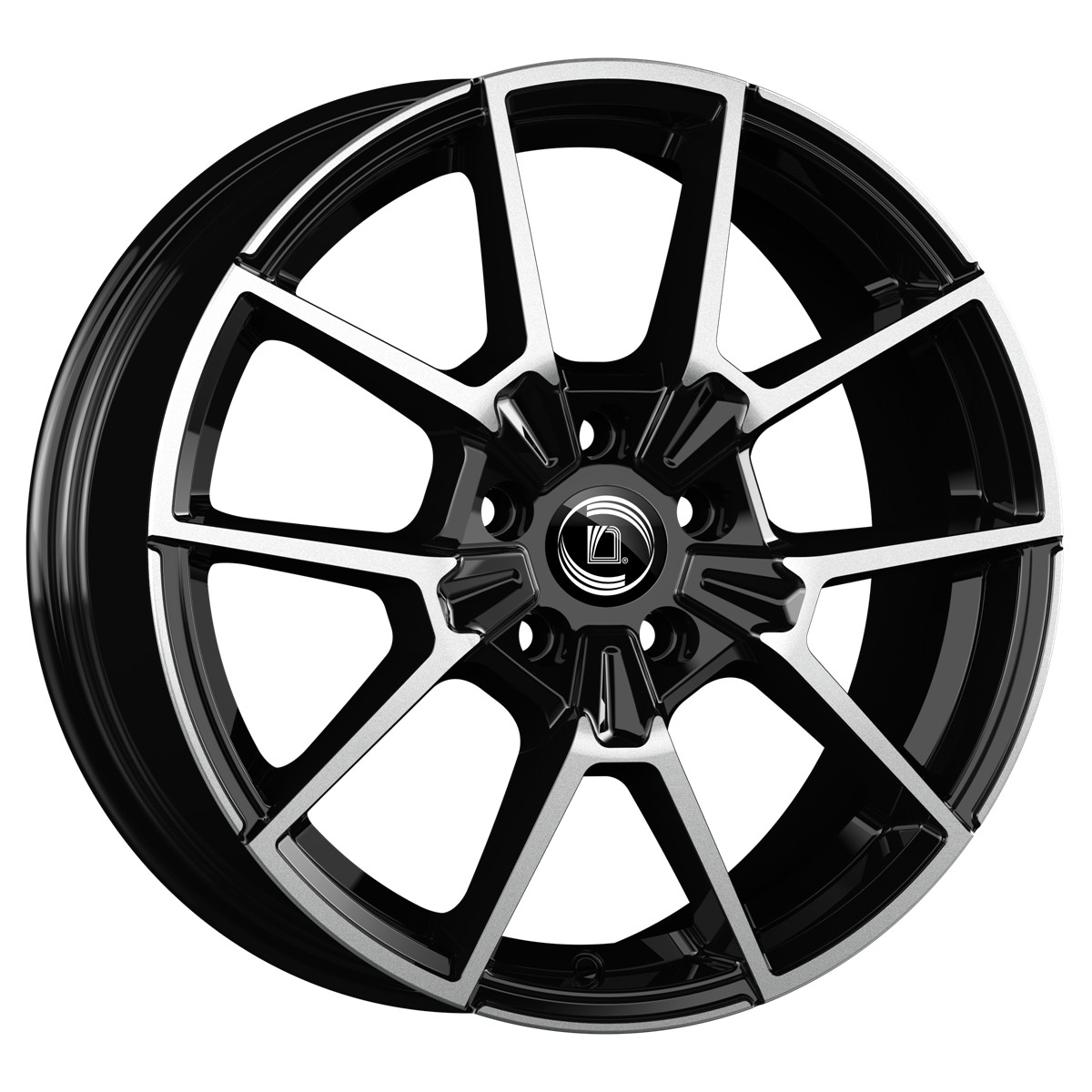 DIEWE Neve Black Diamond 7,5x17 5/112 ET41 CB57,1 VW cap R13