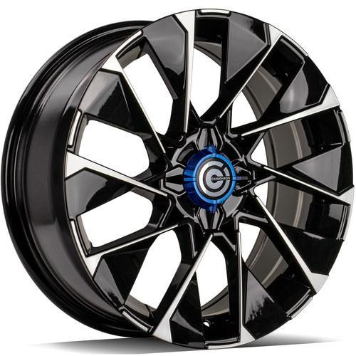Rise Black Front Polished 6,5x16 4/100 ET37 CB67.1 60°