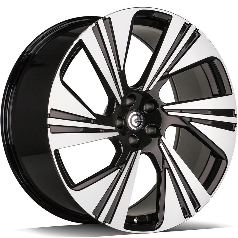 Imperial Black Front Polished 9,5x21 5/112 ET25 CB66.5 60°