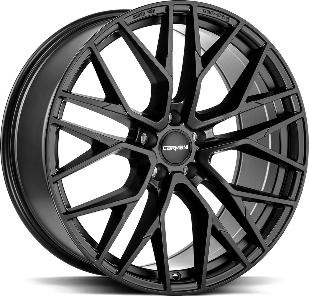 OXGIN Ludwig Black matt 7,5x18 5/120 ET53 CB65.1 R14