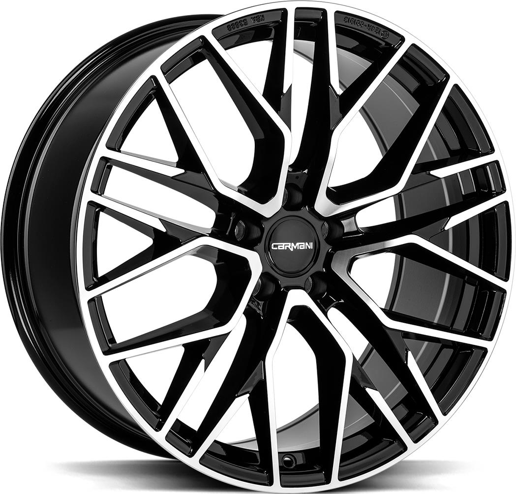 OXGIN Ludwig Black Pol 7,5x18 5/118 ET53 CB71.1 60°