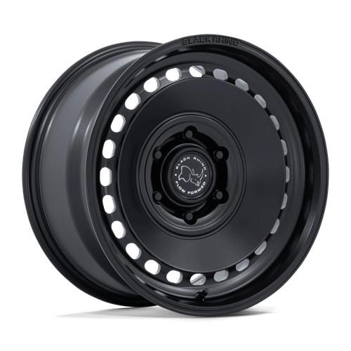 BR036 BASIN MATTE BLACK 8,5x17 5/127 ET0 CB71.5 60°