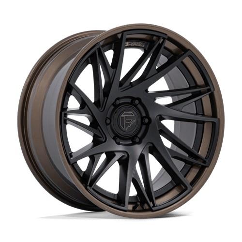 FC405 DYNAMO MATTE BLACK W/ GLOSS BRONZE LIP 9,5x22 6/135 ET20 CB87.1 60°