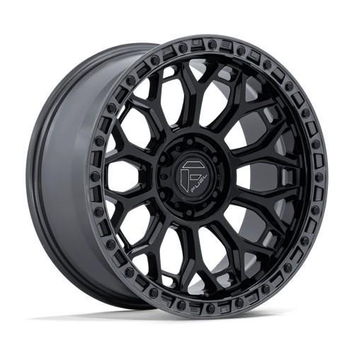 FC901 TALON GLOSS BLACK W/ GLOSS GUNMETAL LIP 9x17 5/127 ET1 CB71.5 60°