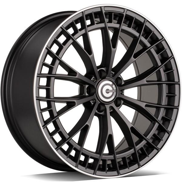 Upscale Matt Black Lip Polished 8,5x20 5/112 ET40 CB66.6 60°