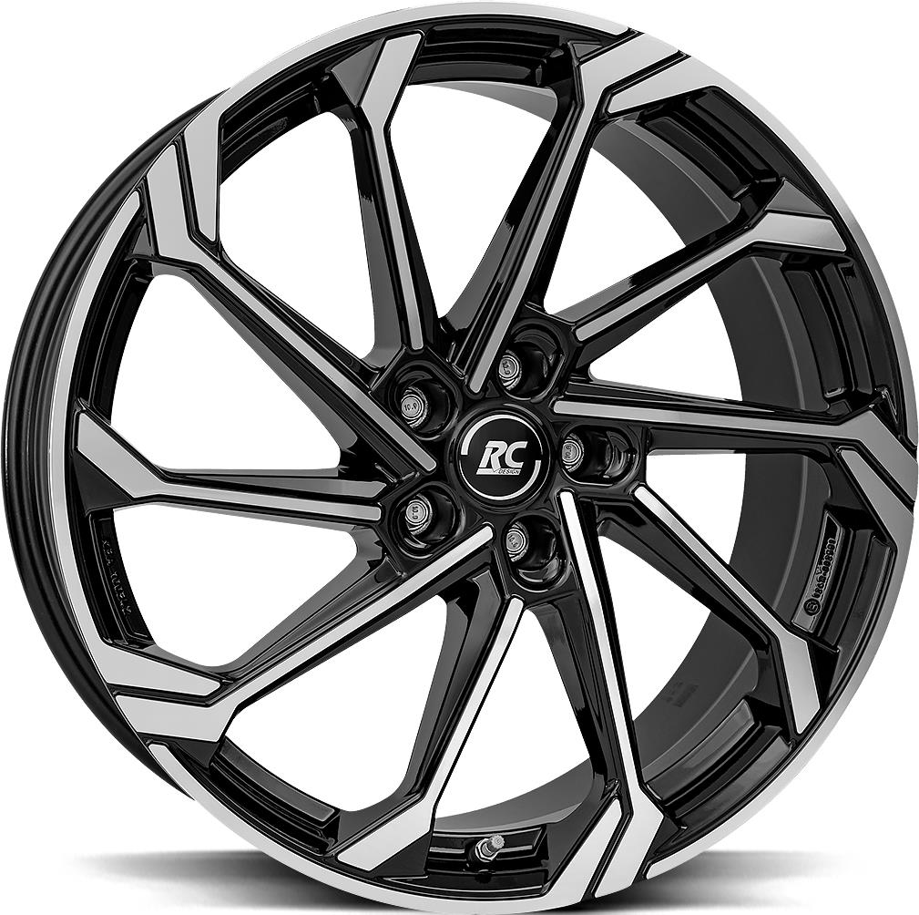 BROCK RC36 Black Ful Pol 7,5x18 5/112 ET53.3 CB66.6 R14