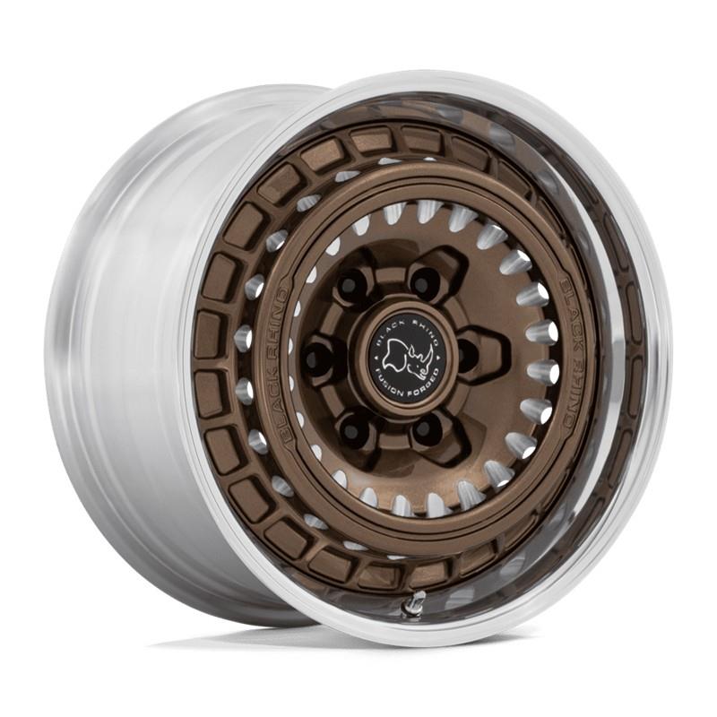 BR601 BASTION GLOSS BRONZE MILLED W/ POLISHED LIP 8,5x17 6/139,7 ET0 CB106.1 60°